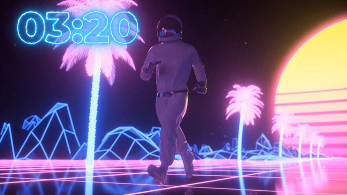 80s Astronaut Countdown image number null